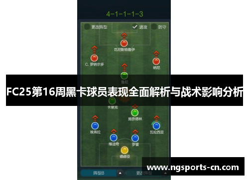 FC25第16周黑卡球员表现全面解析与战术影响分析