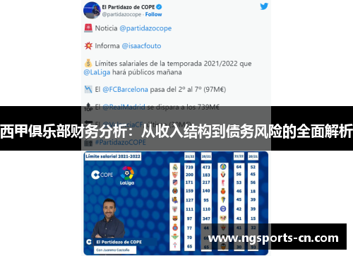 西甲俱乐部财务分析：从收入结构到债务风险的全面解析